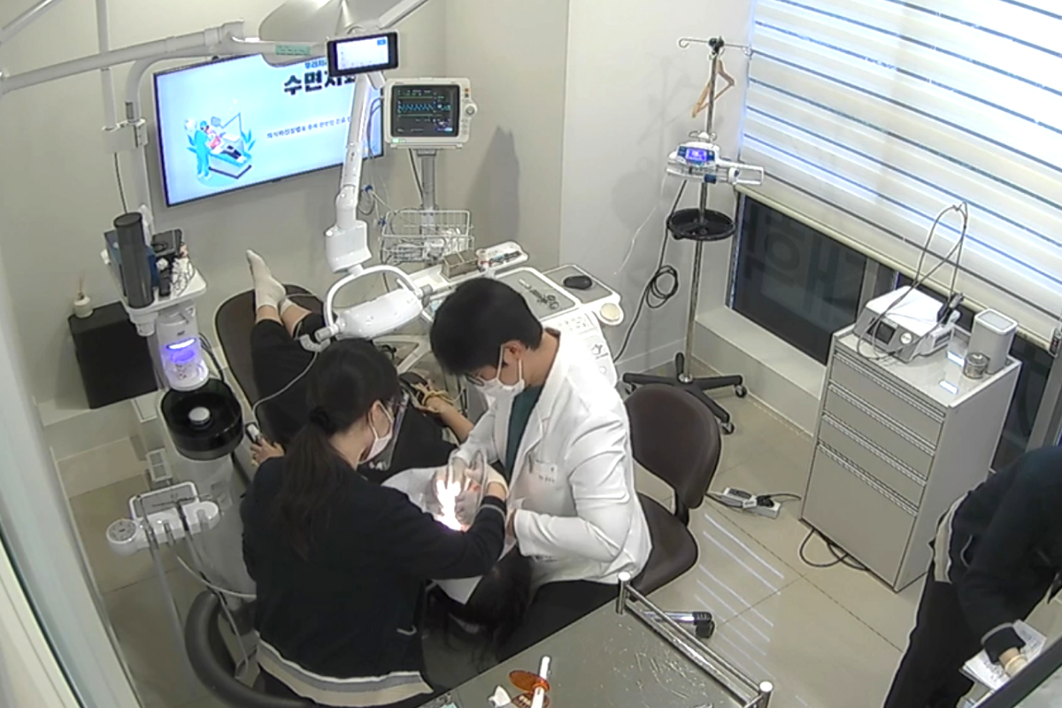 의식하진정 모니터링 장비